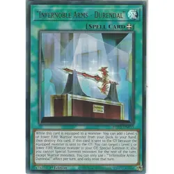 "Infernoble Arms - Durendal" Yu-Gi-Oh! ROTD-EN053 1st Ultra Rare - Image 1