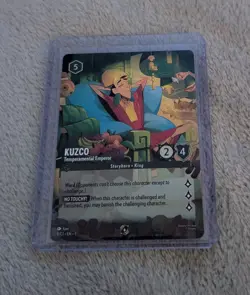 Lorcana: Kuzco - Temperamental Emperor (8/C1 Challenge Promo ) - Image 1