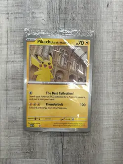 Pokemon TCG Pikachu At The Museum Jumbo Promo Card 2026 - Sealed - New - Image 1