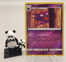 Haunter 37/111 Uncommon SM - Crimson Invasion Reverse Holo Pokemon Card - Image 1