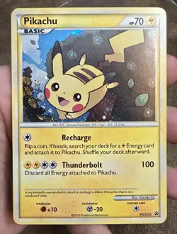 Pokemon TCG Black Star Promo Pikachu Holo Card HGS503 - Image 1