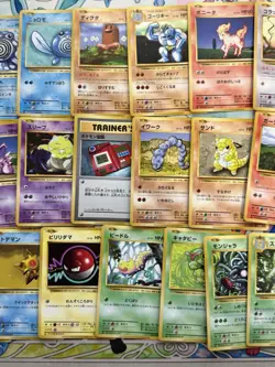 Pokemon Lot Of 20th Anniversary Japanese 1st Edition Cards Incomplete Set - Image 3