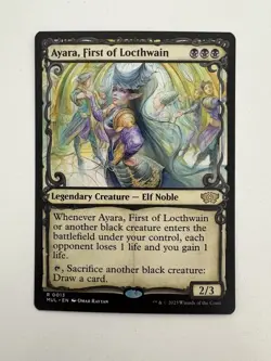 Ayara First of Locthwain Showcase MTG Magic the Gathering Card NM Near Mint MUL - Image 1