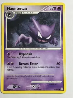 Haunter Diamond and Pearl 50/130 MP-LP Pokemon Card - Image 1
