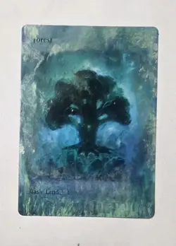MTG Forest Theros Beyond Death 254/254 ALTERED - Image 1