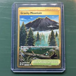 Gravity Mountain - Pokemon TCG 250/191 Sv08: Surging Sparks Holo Hyper Rare NM - Image 1