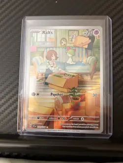 Ralts 211/198 NM Illustration Rare Scarlet & Violet Base Set Pokemon TCG - Image 1