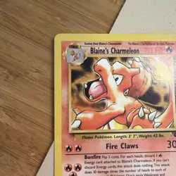 Blaine's Charmeleon 31/132 Gym Challenge-Unlimited Regular LP Pokemon TCG - Image 5