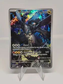 N's Zekrom 031 Ascended Heroes ETB Promo Pokemon Center Stamp - Image 1