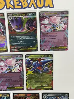 Me02: Phantasmal Flames EX Lot 8 - Mega Charizard Gengar Heracross - Pokemon TCG - Image 3