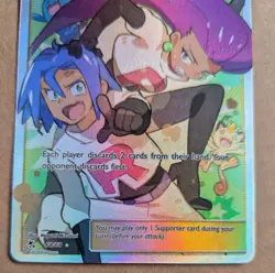 Pokemon TCG Jessie James Hidden Fates 68/68 Holo Full Art Ultra Rare - Image 2