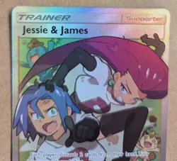 Pokemon TCG Jessie James Hidden Fates 68/68 Holo Full Art Ultra Rare - Image 3