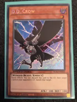 Near Mint D.D. Crow - SGX3-ENF10 - Secret Rare - 1st Edition - YuGiOh - Image 1