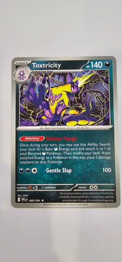 Toxtricity 068/094 - Phantasmal Flames - Pokemon TCG - Non Holo PROMO - Image 1