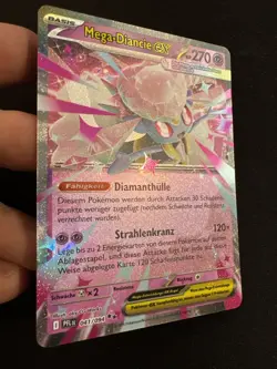 Mega Diancie ex 41/94 Holo DR Pokemon TCG Fatale Flammen PFL 2025 NM Deutsch - Image 3