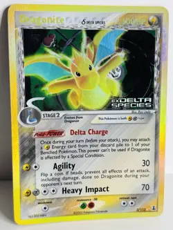 Dragonite - 3/113 Delta Species Reverse Holo Rare Pokemon - - Image 2
