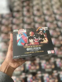 One Piece TCG - OP-09 Emperors in the New World Booster Box - New & Sealed - Image 1