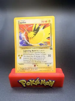 Pokemon TCG Card - Zapdos #23 WoTC Black Star Promo LP-/MP Vintage - Image 1