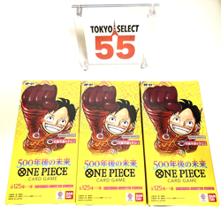 ONE PIECE Card Game 500 Years in the Future OP-07 3 Boxes Set SEALED Japan - Image 1