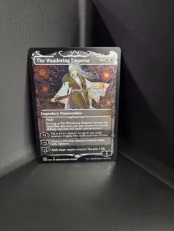 The Wandering Emperor (Showcase) (Foil Etched) Kamigawa: Neon Dynasty Foil - Image 1