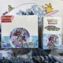 Pokemon TCG Journey Together Booster Box & Half booster box - Sealed Brand New! - Image 1