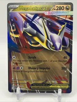 Pokemon TCG Mega Latias ex Double Rare ME01: Mega Evolution 100/132 - Image 1
