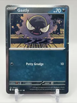 Pokemon TCG - Ascended Heroes - (ASC EN) - Gastly - 123/217 - Cosmos Holo Promo - Image 1