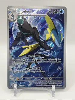 Pokemon TCG Inteleon 142/132 - Illustration Rare - Mega Evolutions - NM/M - Image 1