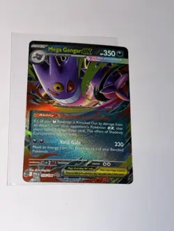 Pokemon TCG Mega Gengar Ex Phantasmal Flames 56/94 Double Rare *Near Mint* - Image 3