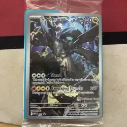 2026 N's Zekrom 031 MEP Ascended Heros ETB Promo Pokemon Center Stamp SEALED - Image 1