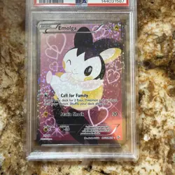 Emolga RC23/RC25 2013 Pokemon Legendary Treasures Radiant Collection PSA 5 - Image 2