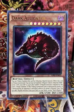 Yugioh Dark Alligator 1st Edition GFP2-EN033 Ultra Rare NM - Image 1