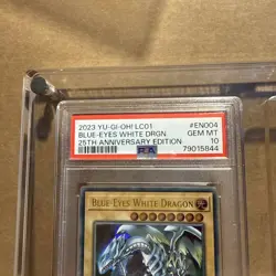 2023 YU-GI-Oh! Blue-Eyes White Dragon LC01-EN004 PSA graded 10 - Image 3