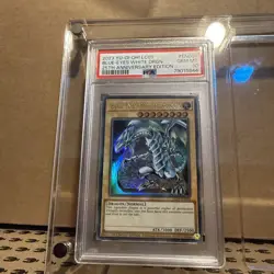 2023 YU-GI-Oh! Blue-Eyes White Dragon LC01-EN004 PSA graded 10 - Image 4