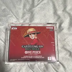 Bandai Namco One Piece Card Game Carrying on His Will Booster Box English 2024 - Image 1