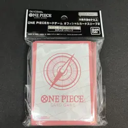ONE PIECE Official Card Sleeves Set 70 Standard Pink Bandai Namco - Image 1