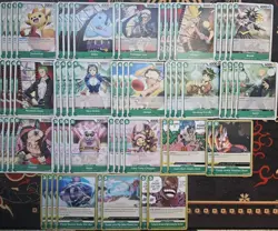 One Piece TCG OP13 Green FILM Uta Deck + 60 Extra Cards - Image 2
