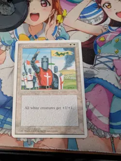 Magic the Gathering Crusades Lightly Played Fourth Edition - Image 1