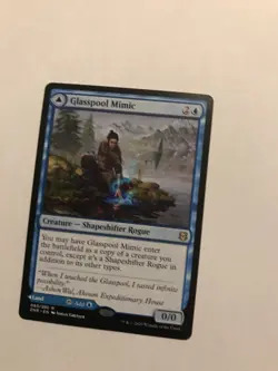 Glasspool Mimic Glasspool Shore : NM [Zendikar Rising] Magic MTG, Blue copier - Image 2