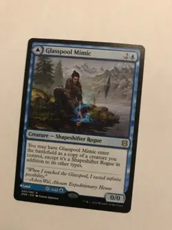 Glasspool Mimic Glasspool Shore : NM [Zendikar Rising] Magic MTG, Blue copier - Image 3