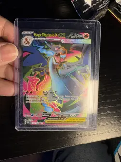 Pokemon Mega Charizard X ex 109/094 Me02: Phantasmal Flames EX Holo Card - Image 1