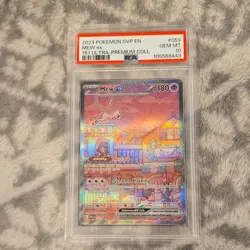 The Pokemon Company Pokemon TCG 2023 Mew EX 053 Promo Holo PSA 10 SV Promo - Image 1