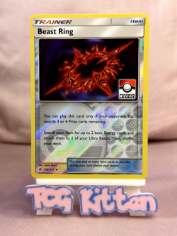 Beast Ring - 102/131 - Stamped League Promo - Reverse Holo - Pokemon - TCGKITTEN - Image 1