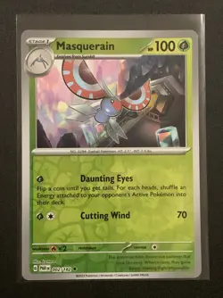 Masquerain (Reverse Holo) - 002/182 - Uncommon - Paradox Rift - Pokemon TCG - Image 1
