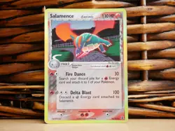 Pokemon SALAMANCE 14/113 HOLO RARE | LP Light Play | EX Delta Species | 2005 - Image 1