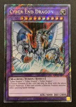 Cyber End Dragon - RA03-EN156 - Platimun Secret Rare - 1st Edition - YuGiOh - Image 1