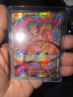 One Piece CCG Gol.D.Roger SEC OP09-118 - Emperors In The New World English NM - Image 1