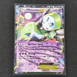 Meloetta EX - RC11/RC25 - Ultra Rare - Legendary Treasures - Pokemon Card - NM/M - Image 1