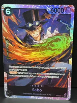 One Piece TCG | Sabo PRB02-014 SR - One Piece Card the Best Vol. 2 NM - Image 1