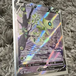 Pokemon Celebi V Alternate Full Art Ultra Rare Holo Fusion Strike 245/264 Card - Image 1
